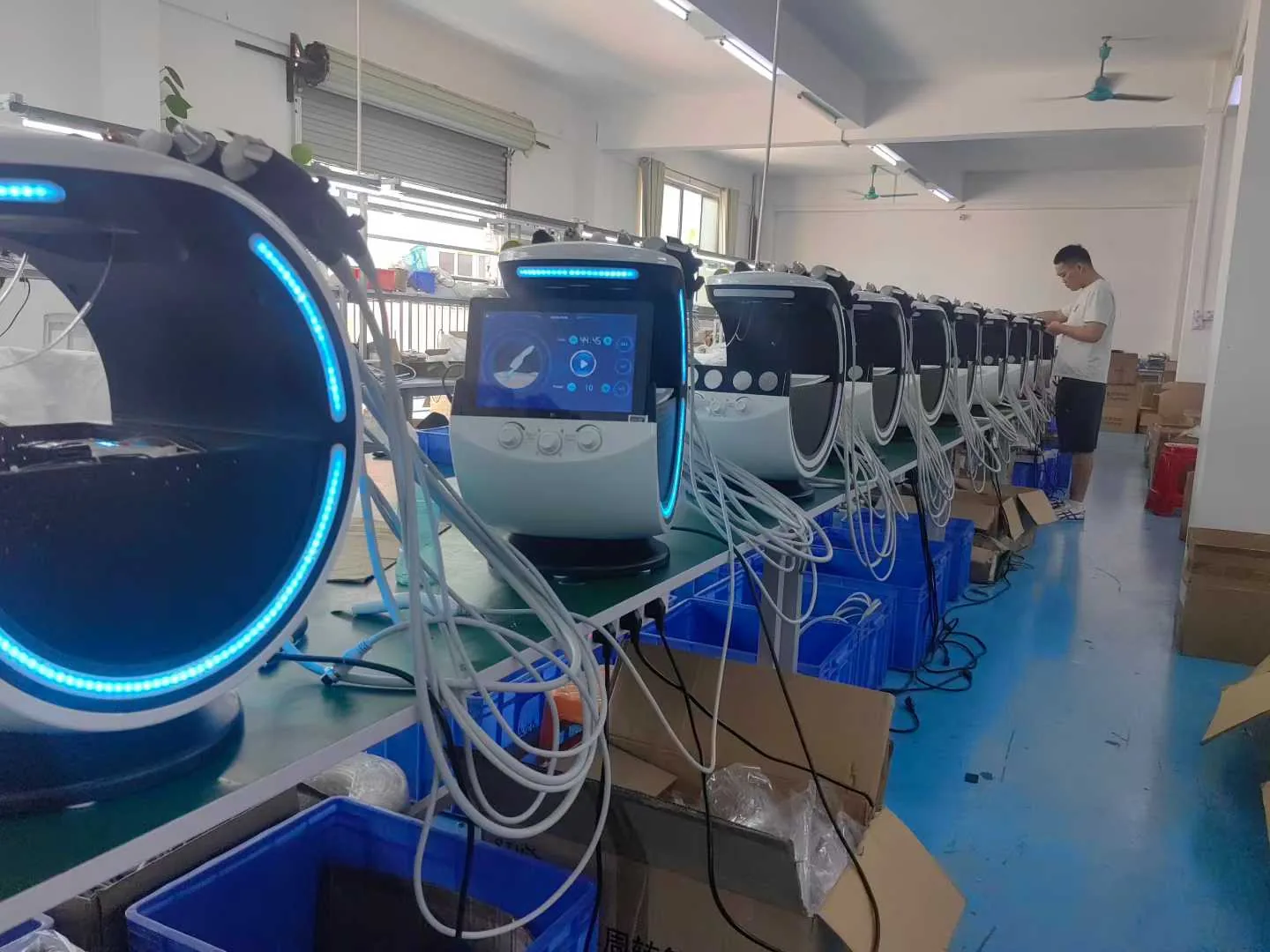 Batch Function Check at the BY BEAUTY factory