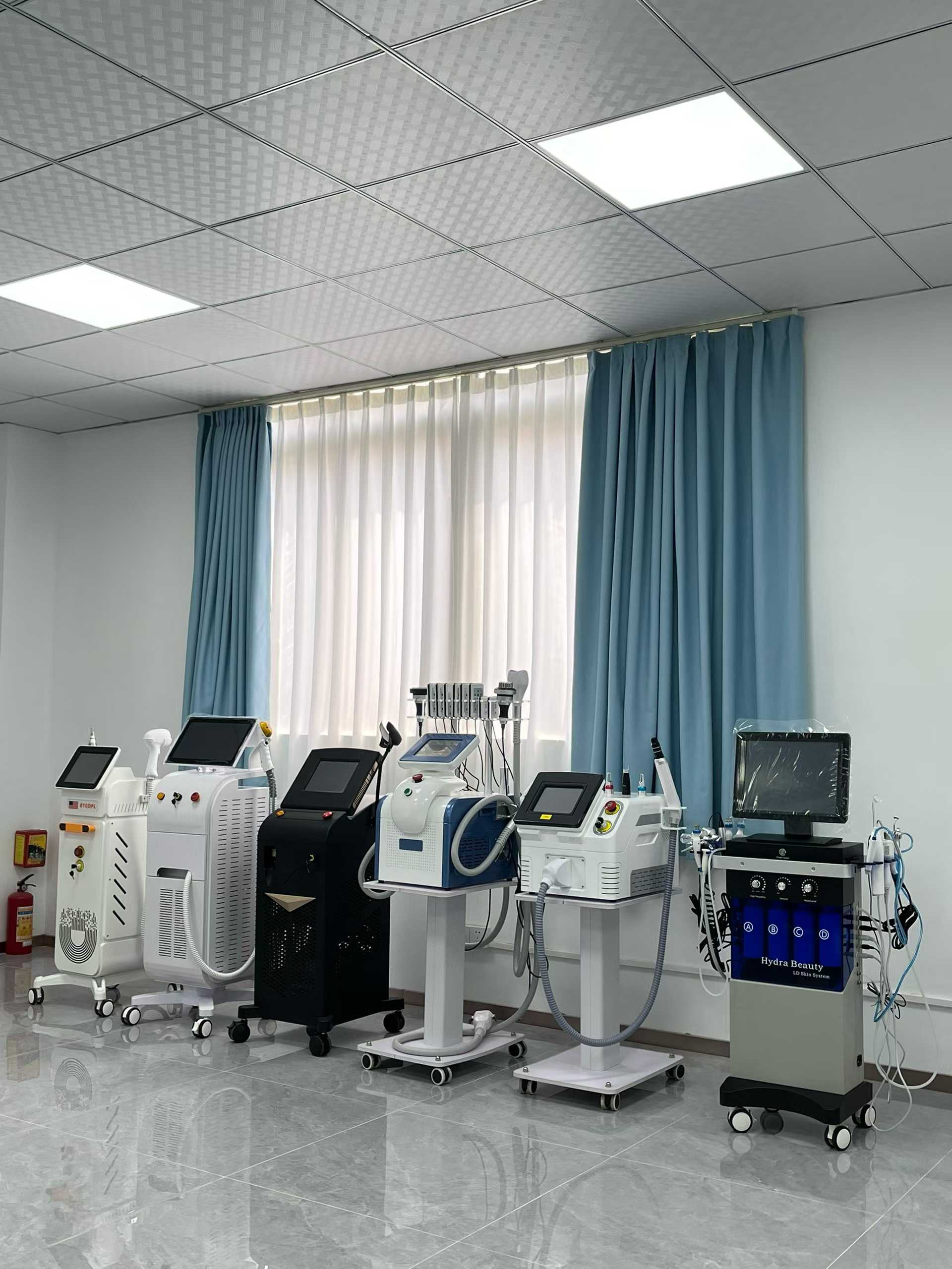 BY BEAUTY beauty equipment showroom in Guangzhou