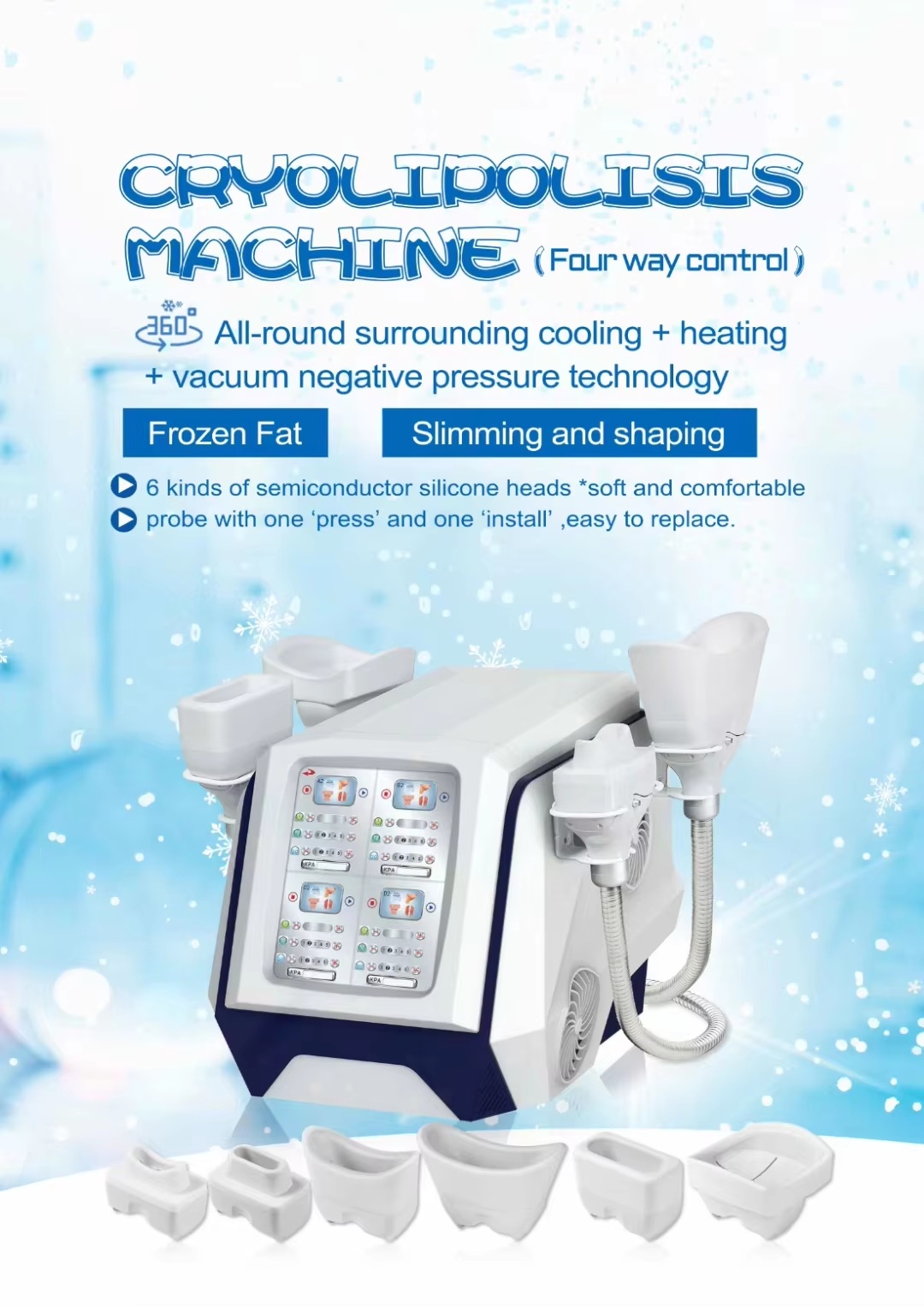 BYH99C Desktop Cryo Slimming Machine supplied detail image 13