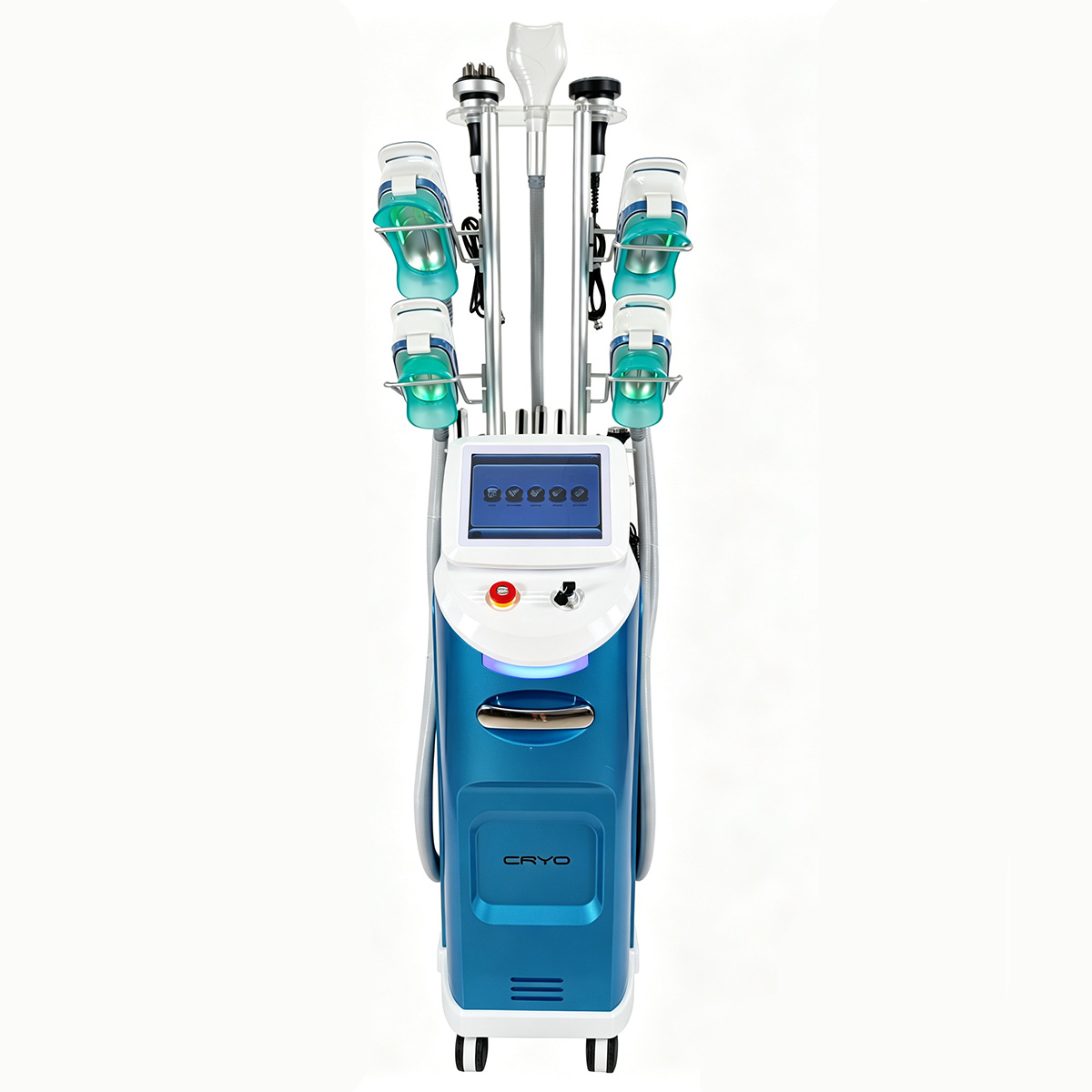 Blue BYL27C cryo slimming machine front view
